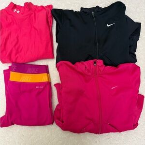 Girls mixed baselayer set size large and XL
